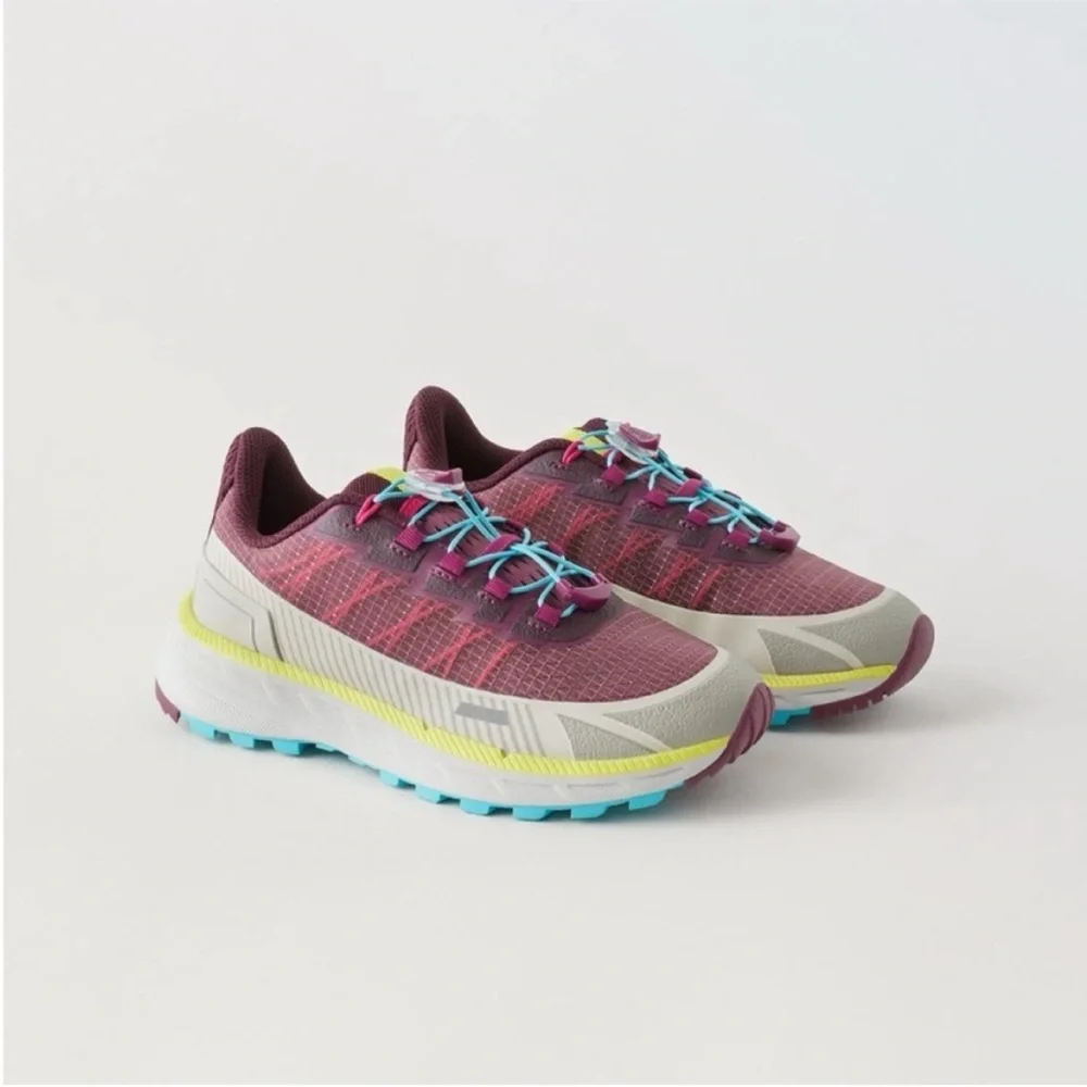 Zara kids, purple, VIBRAM Sneakers, size 4 ( 9.0 inches)